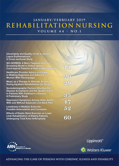 Rehabilitation Nursing Journal