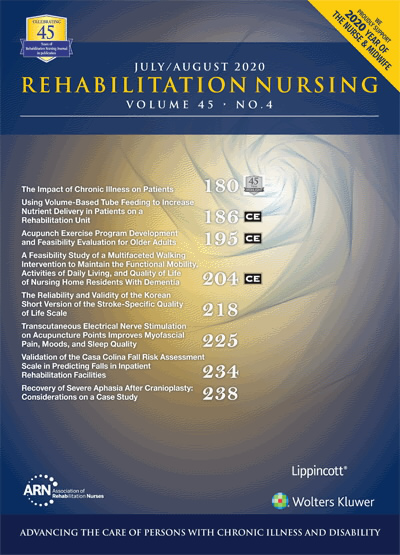 Rehabilitation Nursing Journal