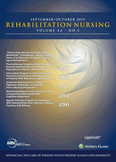 Rehabilitation Nursing Journal