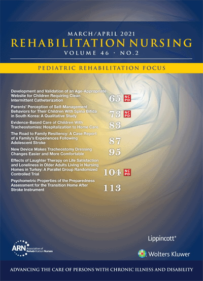 Rehabilitation Nursing Journal