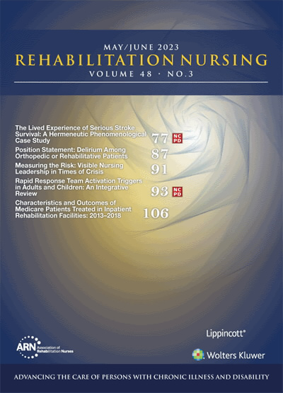 Rehabilitation Nursing Journal