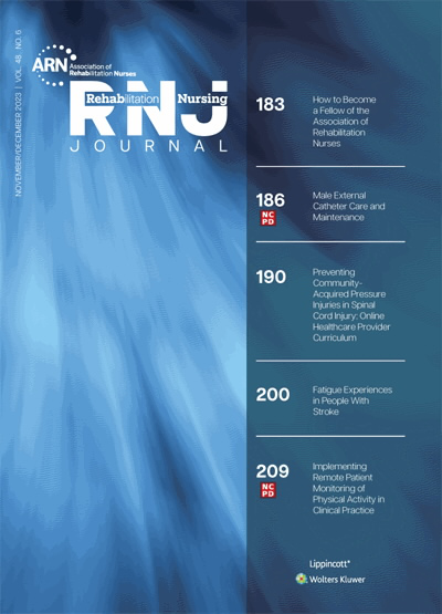 Rehabilitation Nursing Journal