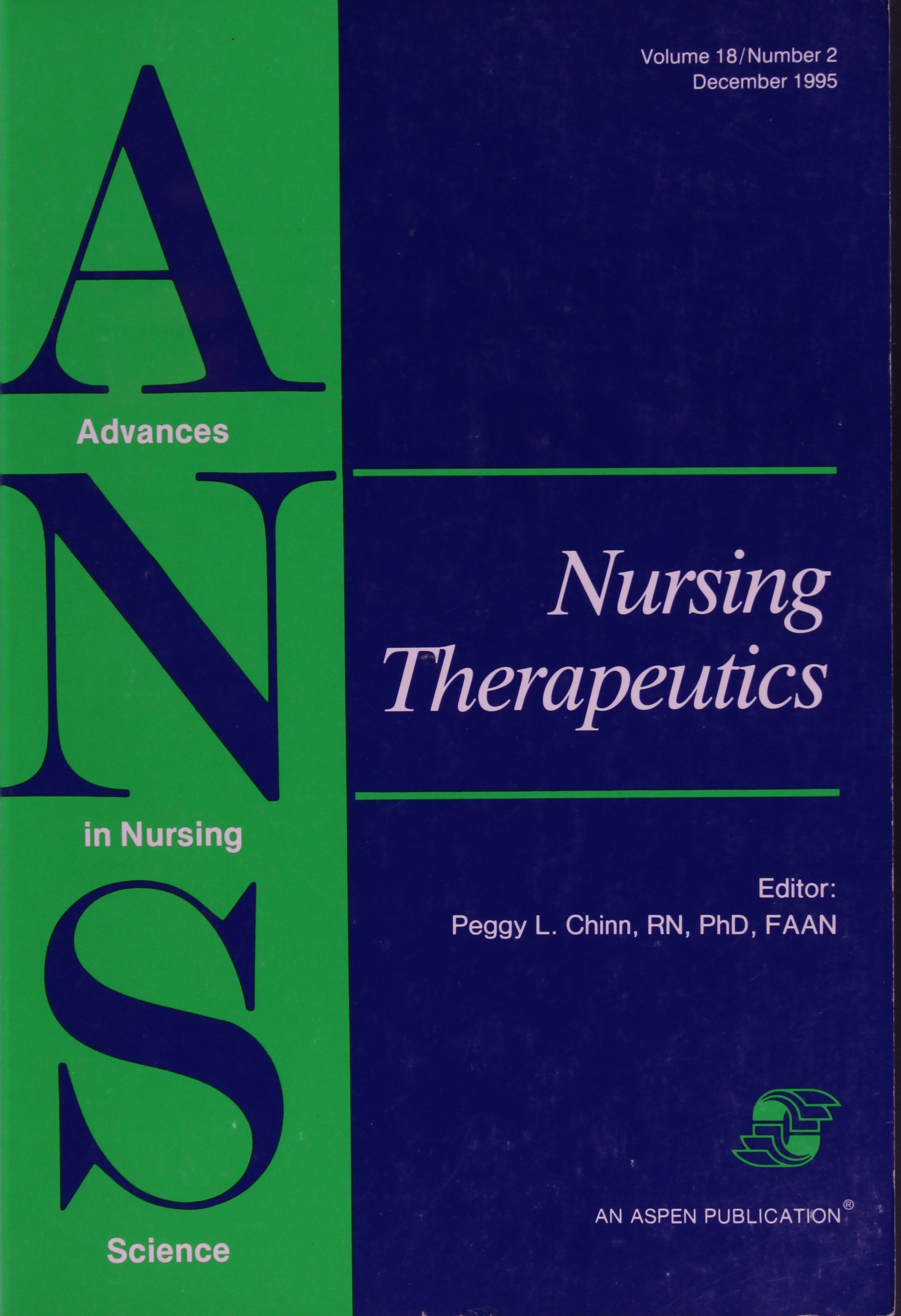 Advances in Nursing Science