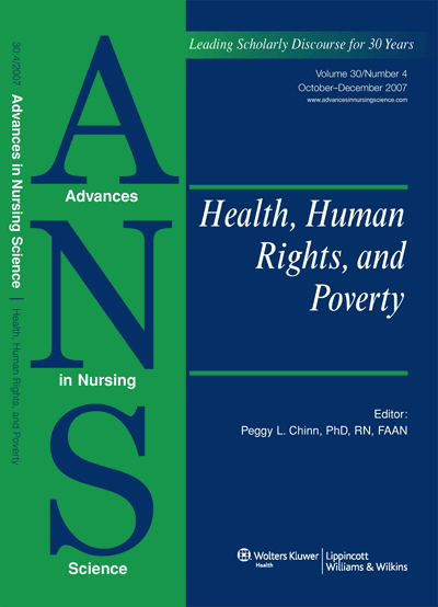 Advances in Nursing Science