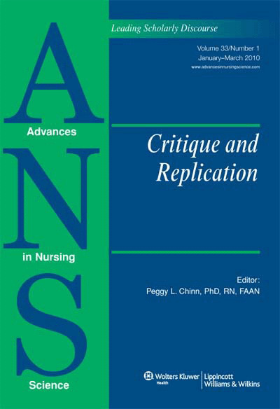 Advances in Nursing Science