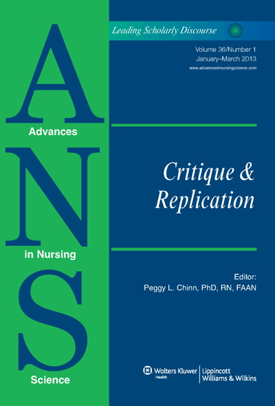 Advances in Nursing Science