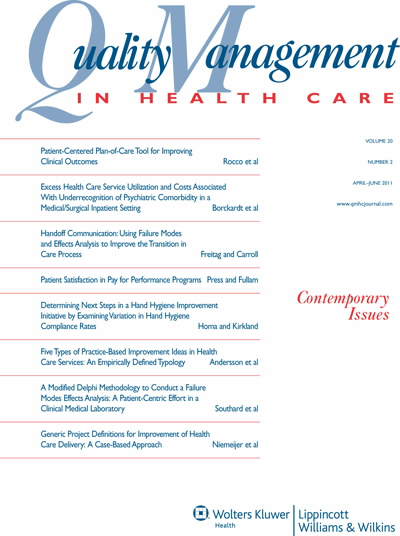 Quality Management in Health Care