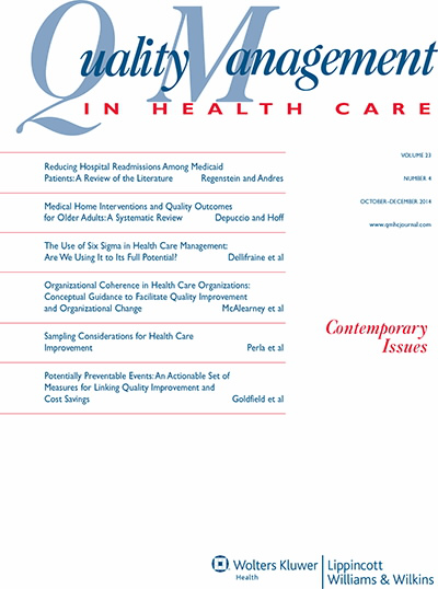 Quality Management in Health Care