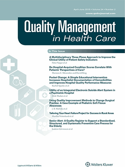 Quality Management in Health Care