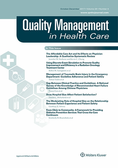 Quality Management in Health Care