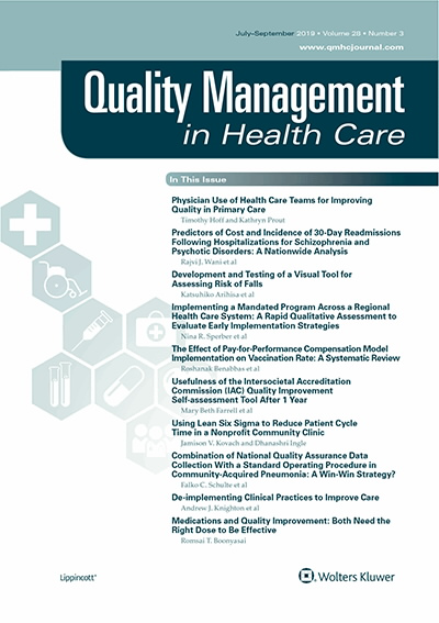 Quality Management in Health Care