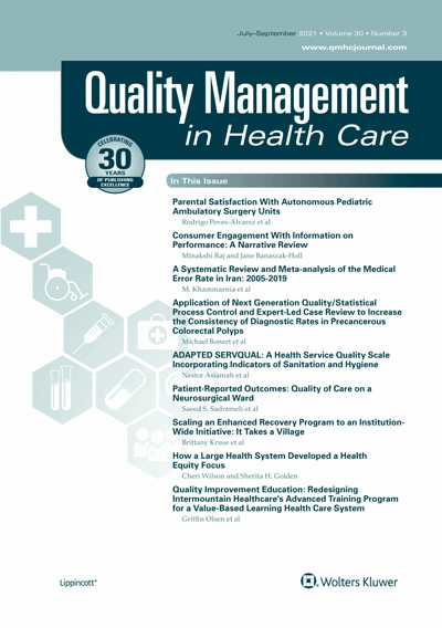 Quality Management in Health Care
