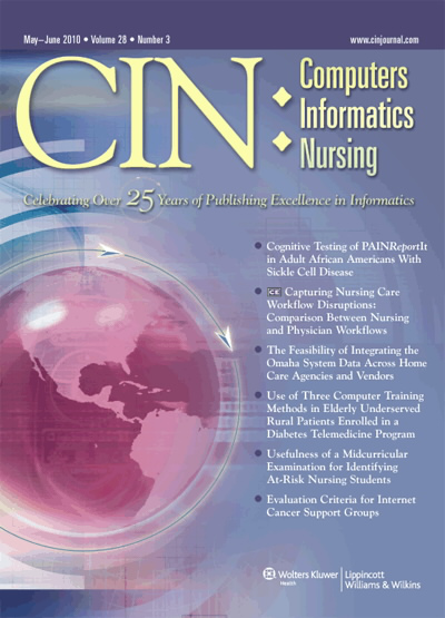 CIN: Computers, Informatics, Nursing