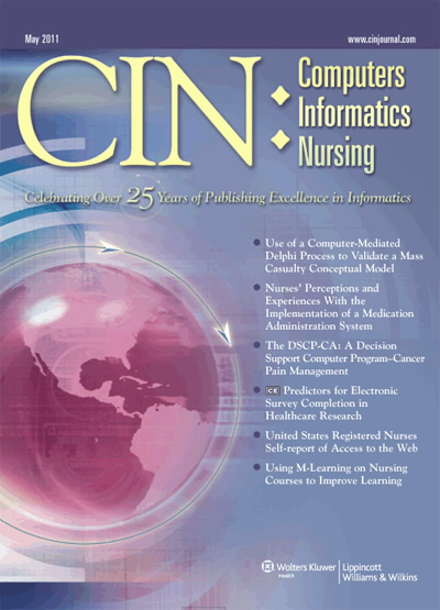 CIN: Computers, Informatics, Nursing