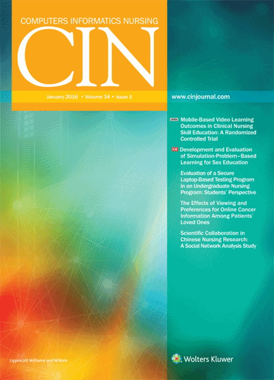 CIN: Computers, Informatics, Nursing