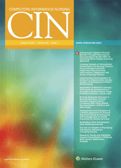 CIN: Computers, Informatics, Nursing