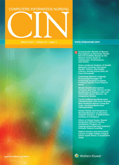 CIN: Computers, Informatics, Nursing