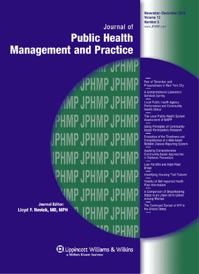 Journal of Public Health Management & Practice