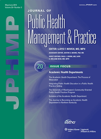 Journal of Public Health Management & Practice