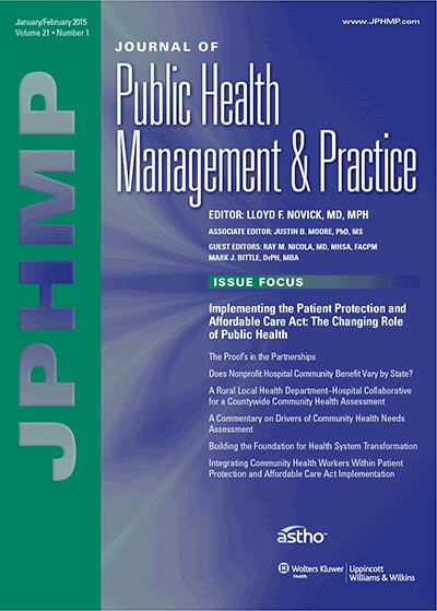 Journal of Public Health Management & Practice