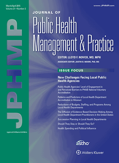 Journal of Public Health Management & Practice