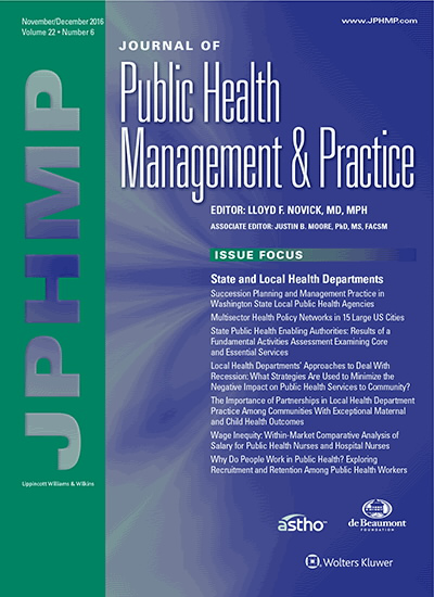 Journal of Public Health Management & Practice