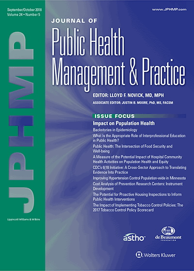 Journal of Public Health Management & Practice