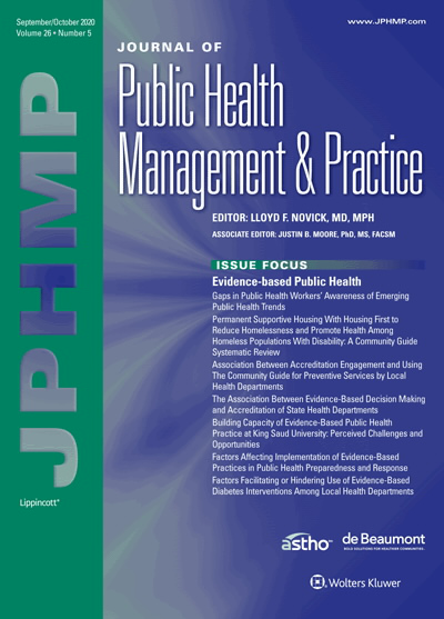 Journal of Public Health Management & Practice