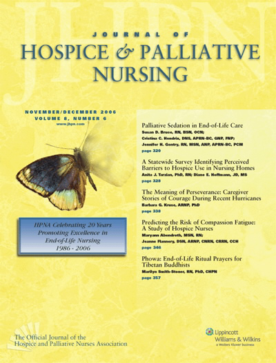 Journal of Hospice and Palliative Nursing