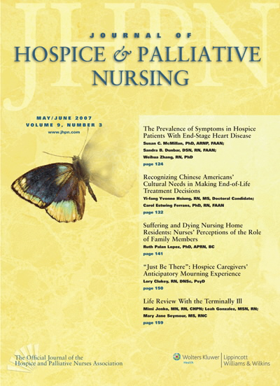 Journal of Hospice and Palliative Nursing
