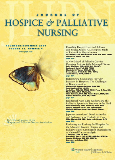 Journal of Hospice and Palliative Nursing