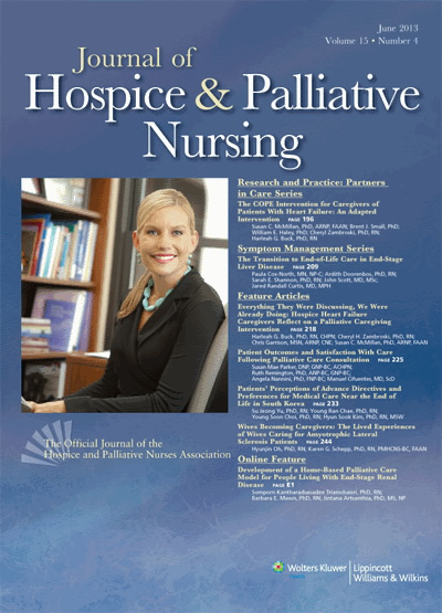 Journal of Hospice and Palliative Nursing