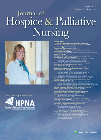 Journal of Hospice and Palliative Nursing