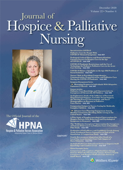 Journal of Hospice and Palliative Nursing