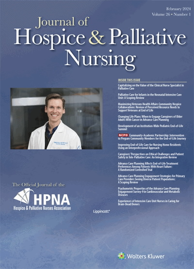 Journal of Hospice and Palliative Nursing