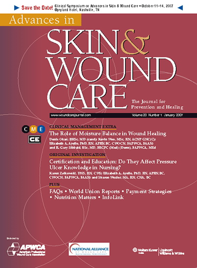 Advances in Skin & Wound Care: The Journal for Prevention and Healing