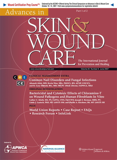 Advances in Skin & Wound Care: The Journal for Prevention and Healing