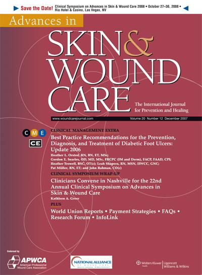 Advances in Skin & Wound Care: The Journal for Prevention and Healing