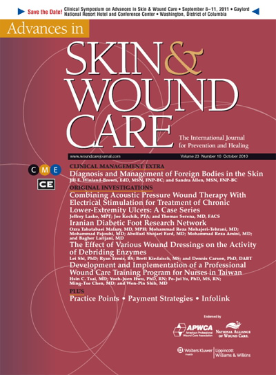 Advances in Skin & Wound Care: The Journal for Prevention and Healing