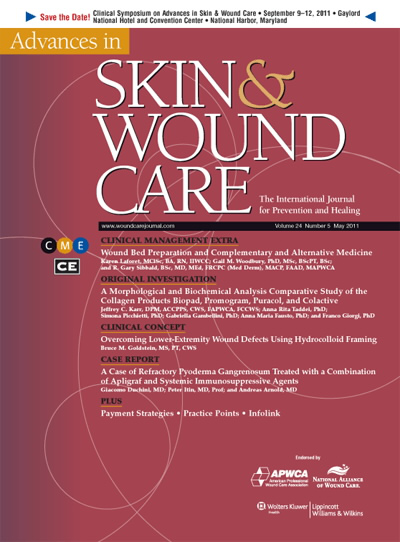 Advances in Skin & Wound Care: The Journal for Prevention and Healing