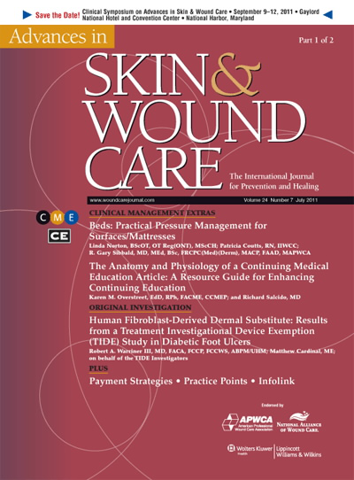 Advances in Skin & Wound Care: The Journal for Prevention and Healing