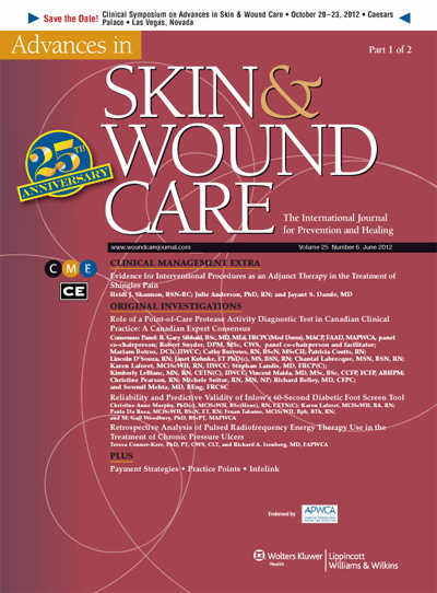 Advances in Skin & Wound Care: The Journal for Prevention and Healing