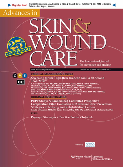 Advances in Skin & Wound Care: The Journal for Prevention and Healing