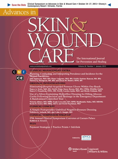 Advances in Skin & Wound Care: The Journal for Prevention and Healing