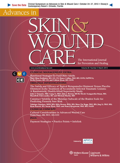 Advances in Skin & Wound Care: The Journal for Prevention and Healing