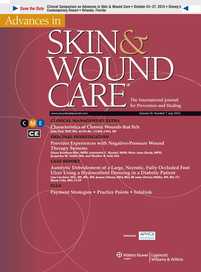 Advances in Skin & Wound Care: The Journal for Prevention and Healing