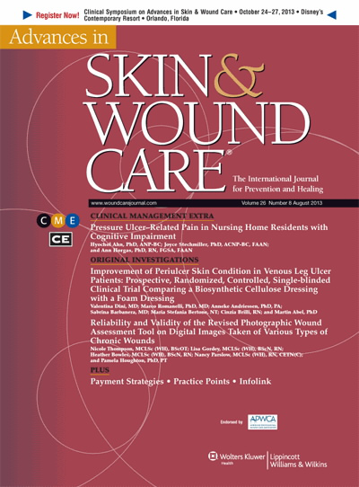 Advances in Skin & Wound Care: The Journal for Prevention and Healing