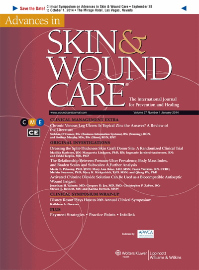 Advances in Skin & Wound Care: The Journal for Prevention and Healing