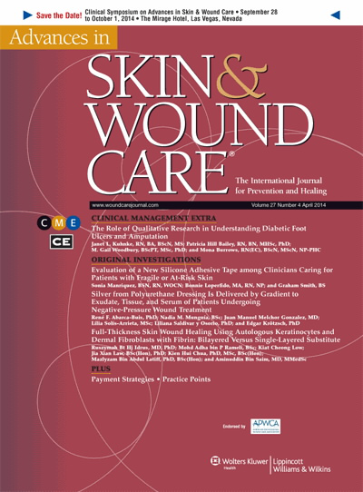 Advances in Skin & Wound Care: The Journal for Prevention and Healing