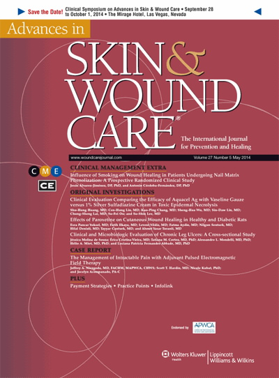 Advances in Skin & Wound Care: The Journal for Prevention and Healing